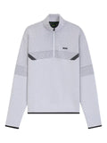 BOSS short-zip sweatshirt