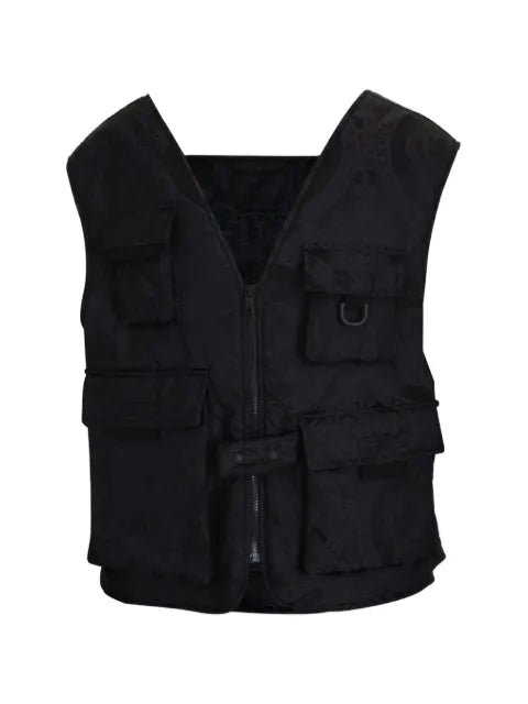 Dolce & Gabbana paisley-embossed quilted gilet