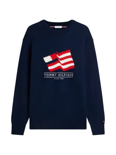 Tommy Hilfiger intarsia Flag sweater