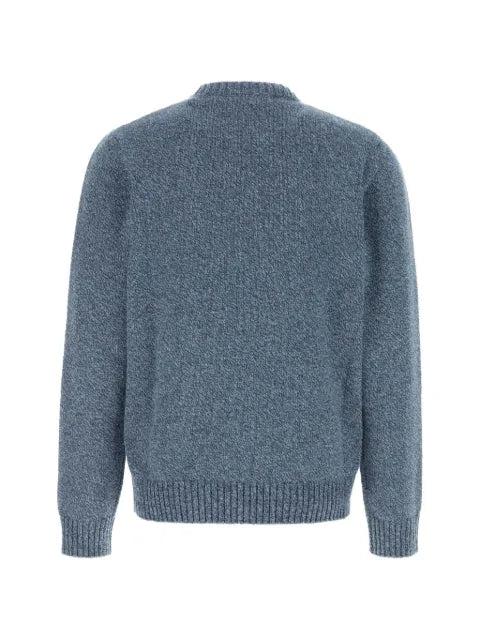 Valentino Garavani butterfly-embroidered crew-neck sweater
