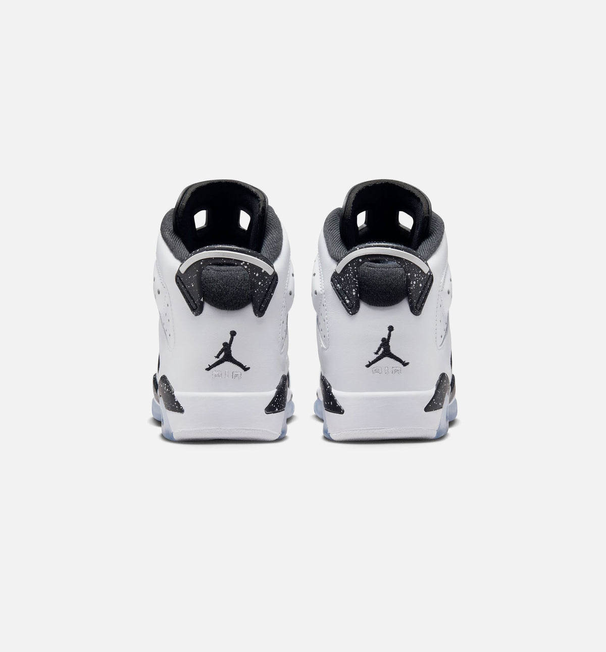 Air Jordan 6 Retro Black and White Grade School Lifestyle Shoes (GS)