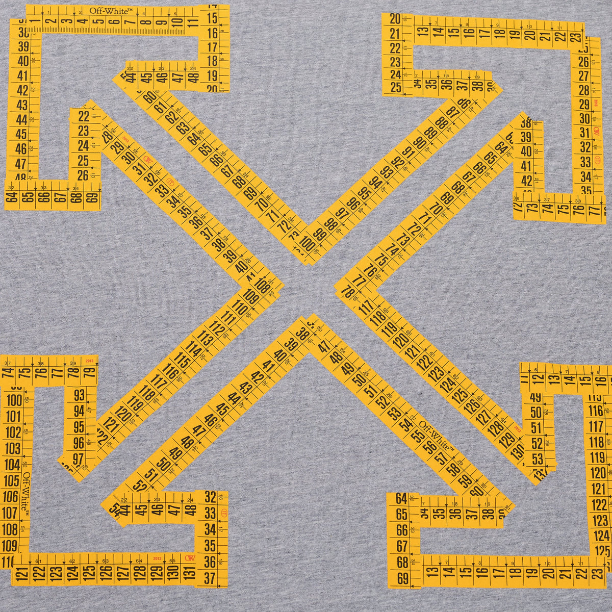Heather Grey Tape Arrow Skate T-shirt