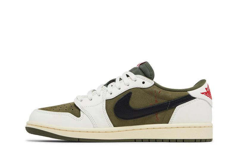 Travis Scott x Air Jordan 1 Low OG SP 'Reverse Olive - Medium Olive'