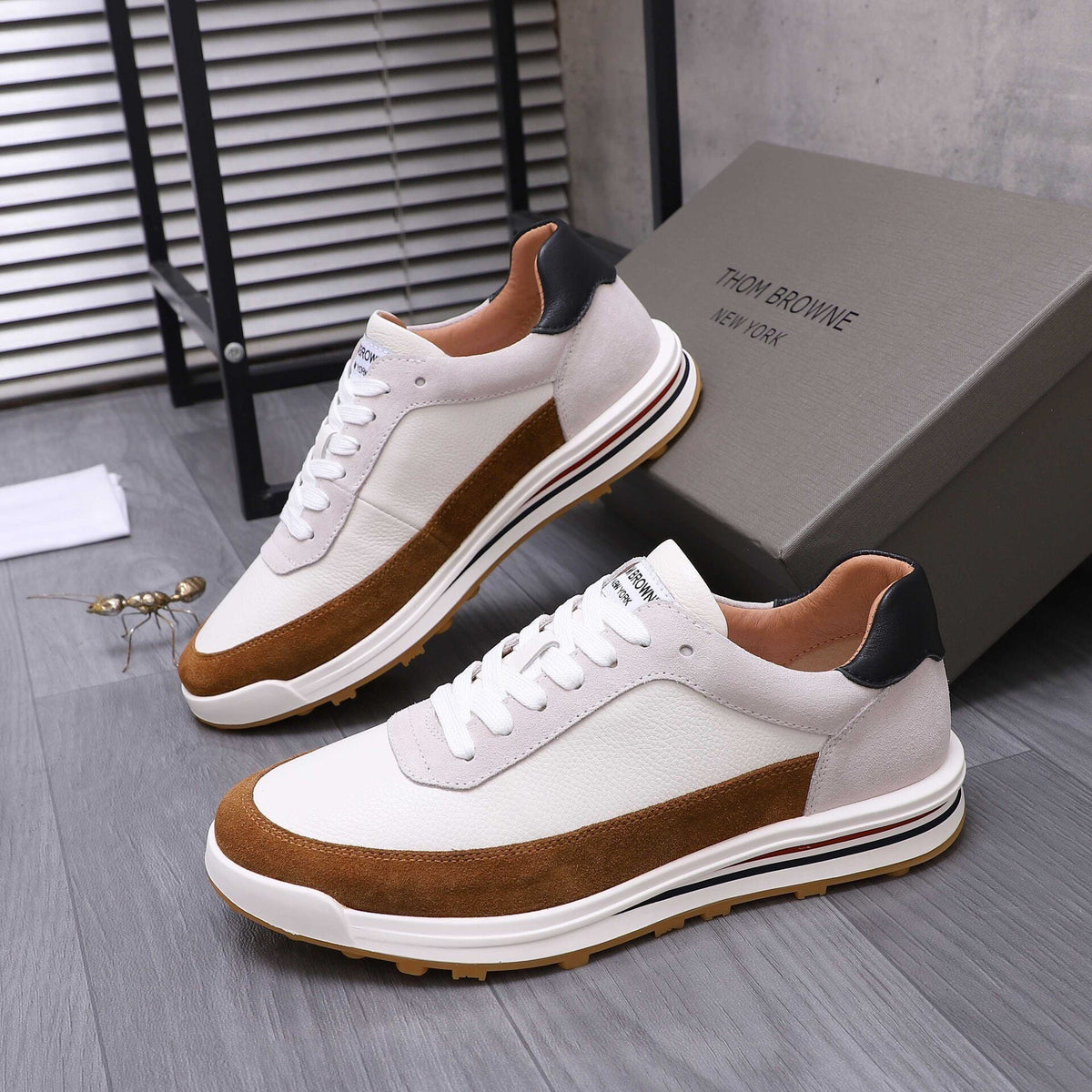 Premium Leather Sneaker — Lace-Up Derby Edition