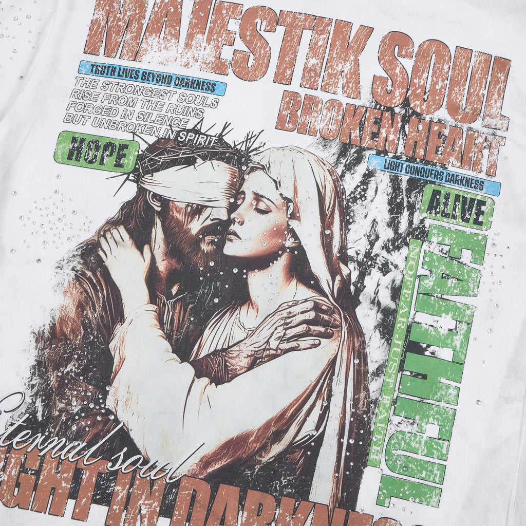 MAJESTIK Soul Graphic Short-Sleeve T-Shirt