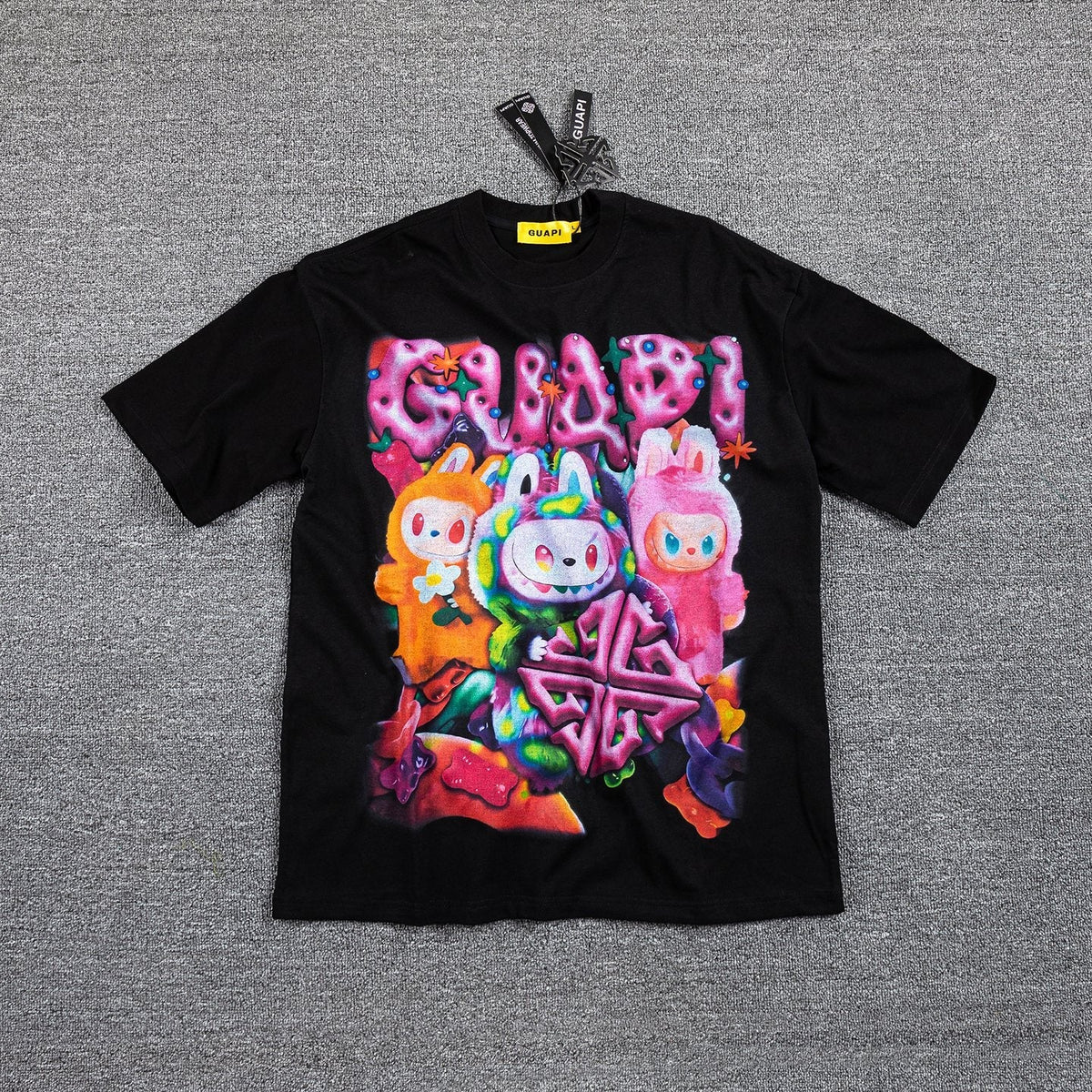 GUAPI Front & Back Graphic T-Shirt