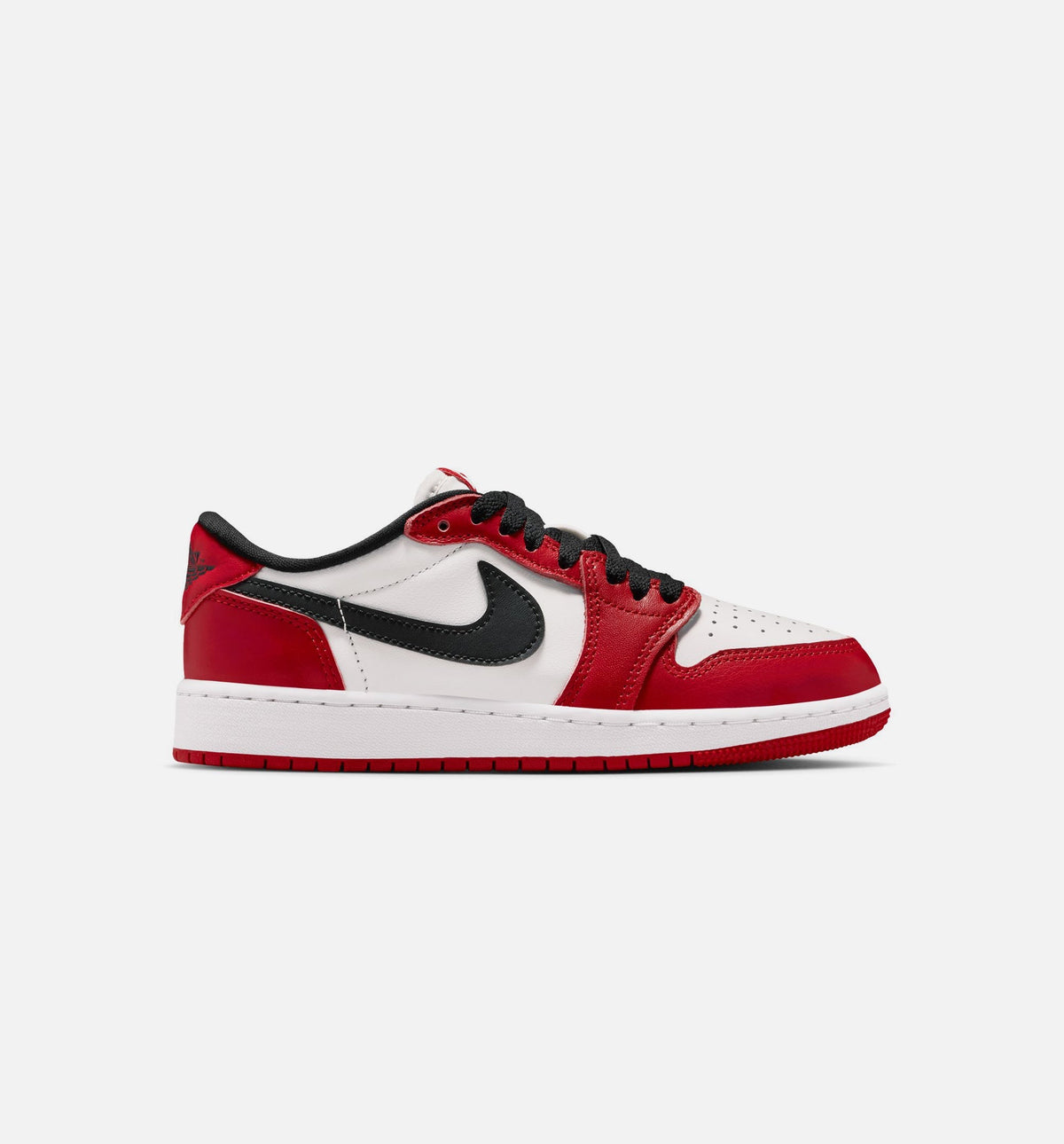 Air Jordan 1 Retro Low OG Chicago Grade School Lifestyle Shoes - Varsity Red/Black/Summit White