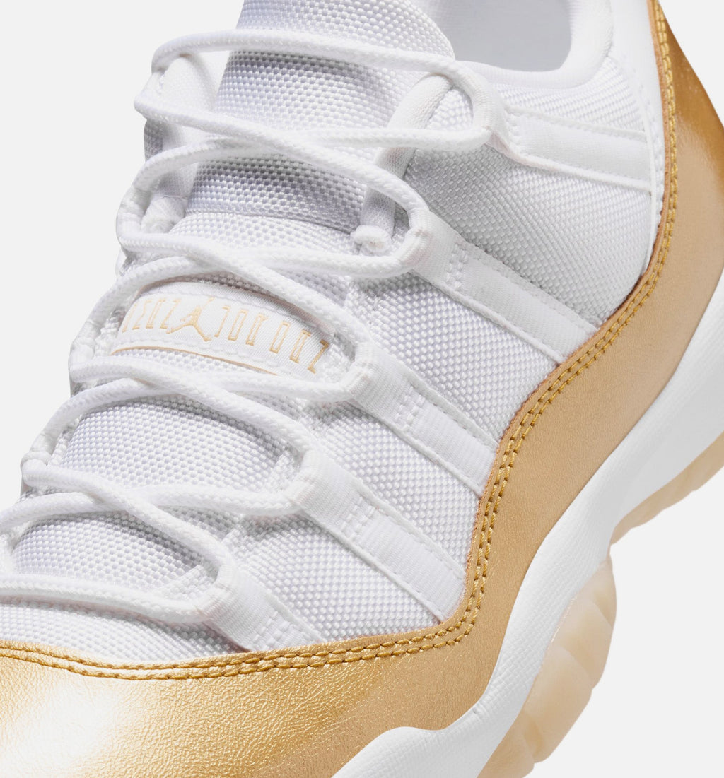 Air Jordan 11 Retro Low Mother's Day Women's Shoes - White/Gold