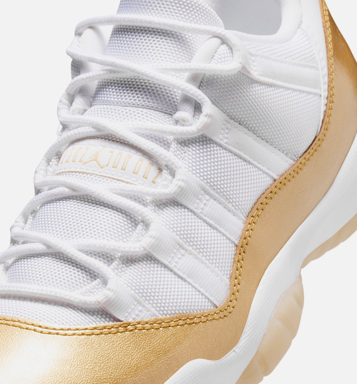 Air Jordan 11 Retro Low Mother's Day Women's Shoes - White/Gold