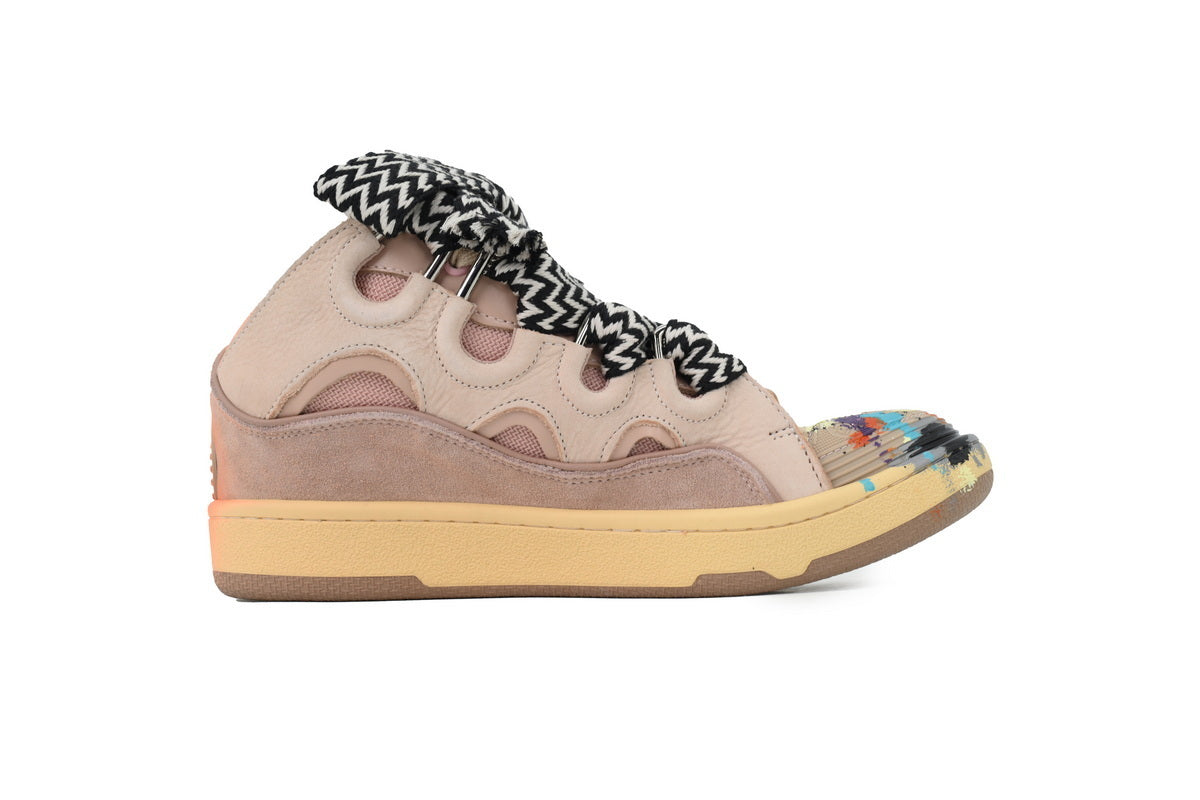 Lanvin Leather Curb Gallery Dept. Pale Pink Multi FM-SKRK11-DRGD-P22B5S0