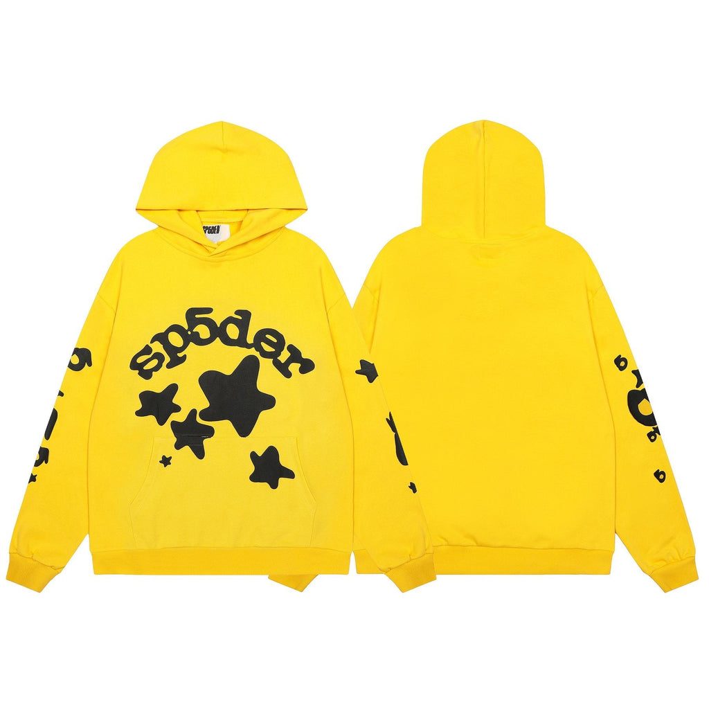 Sp5der Star Graphic Hoodie & Jogger Matching Set