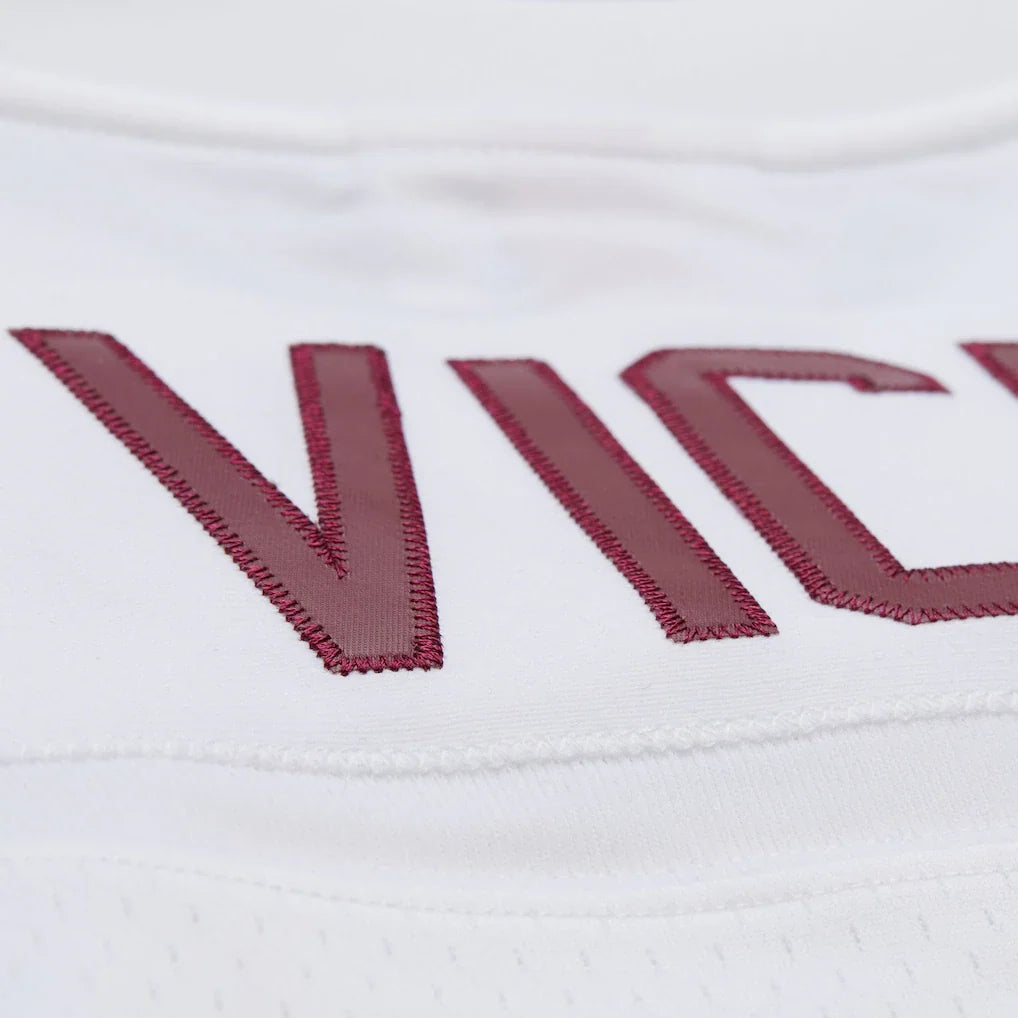M&N NCAA Virginia Tech Hokies 2000 Michael Vick White Jersey