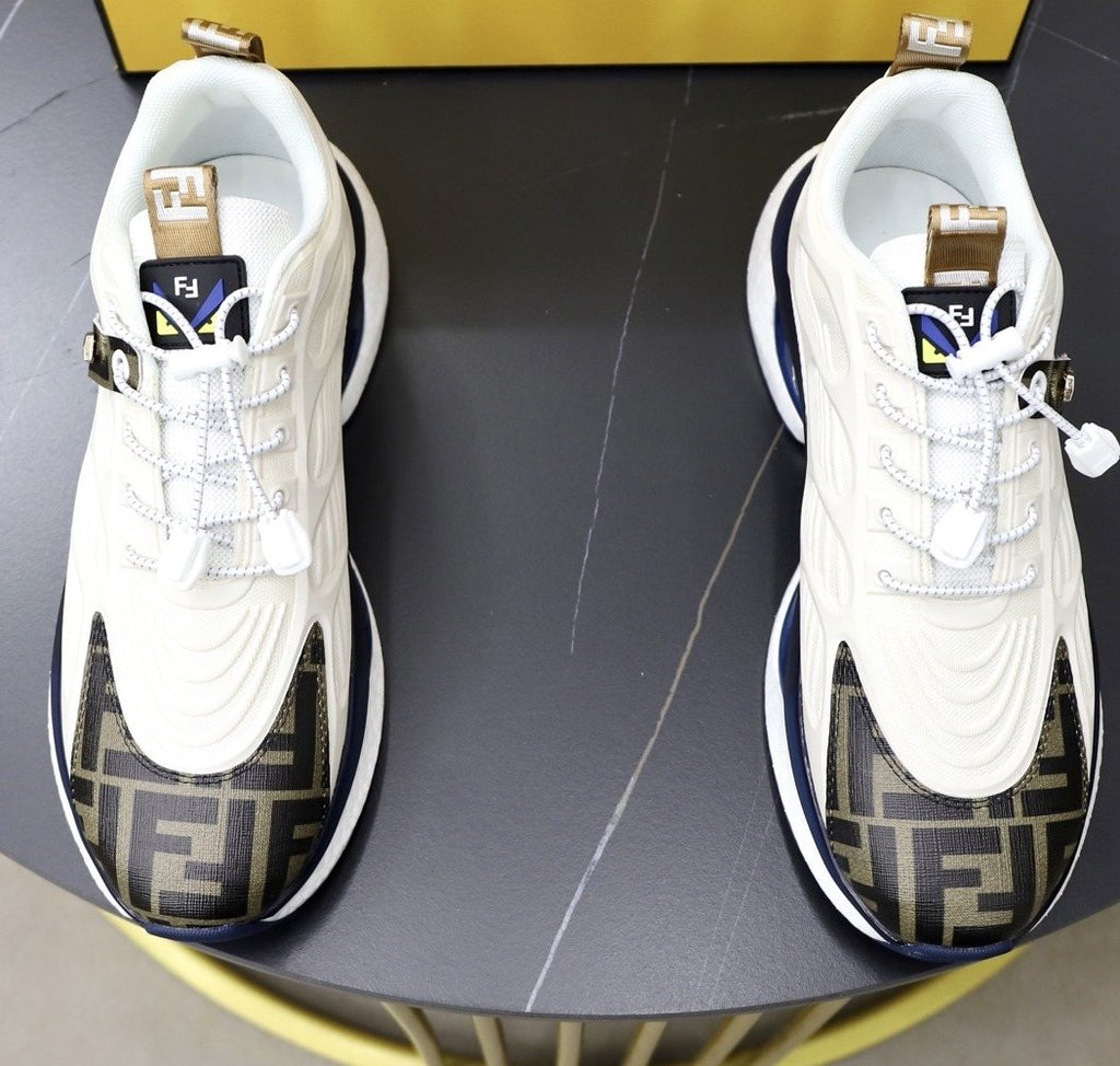 Fendi Men's Monogram Low-Top Sneakers